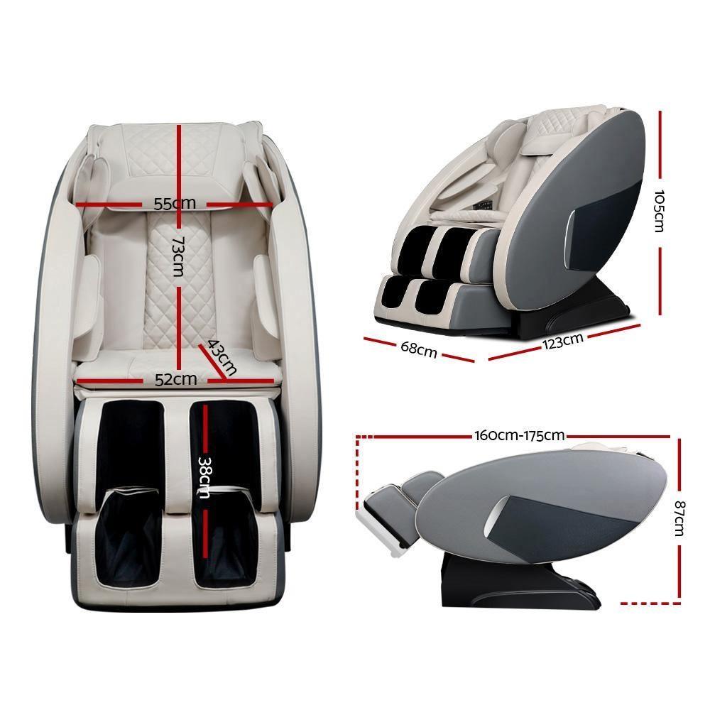 Electric Massage Chair Zero Gravity Recliner Body Back