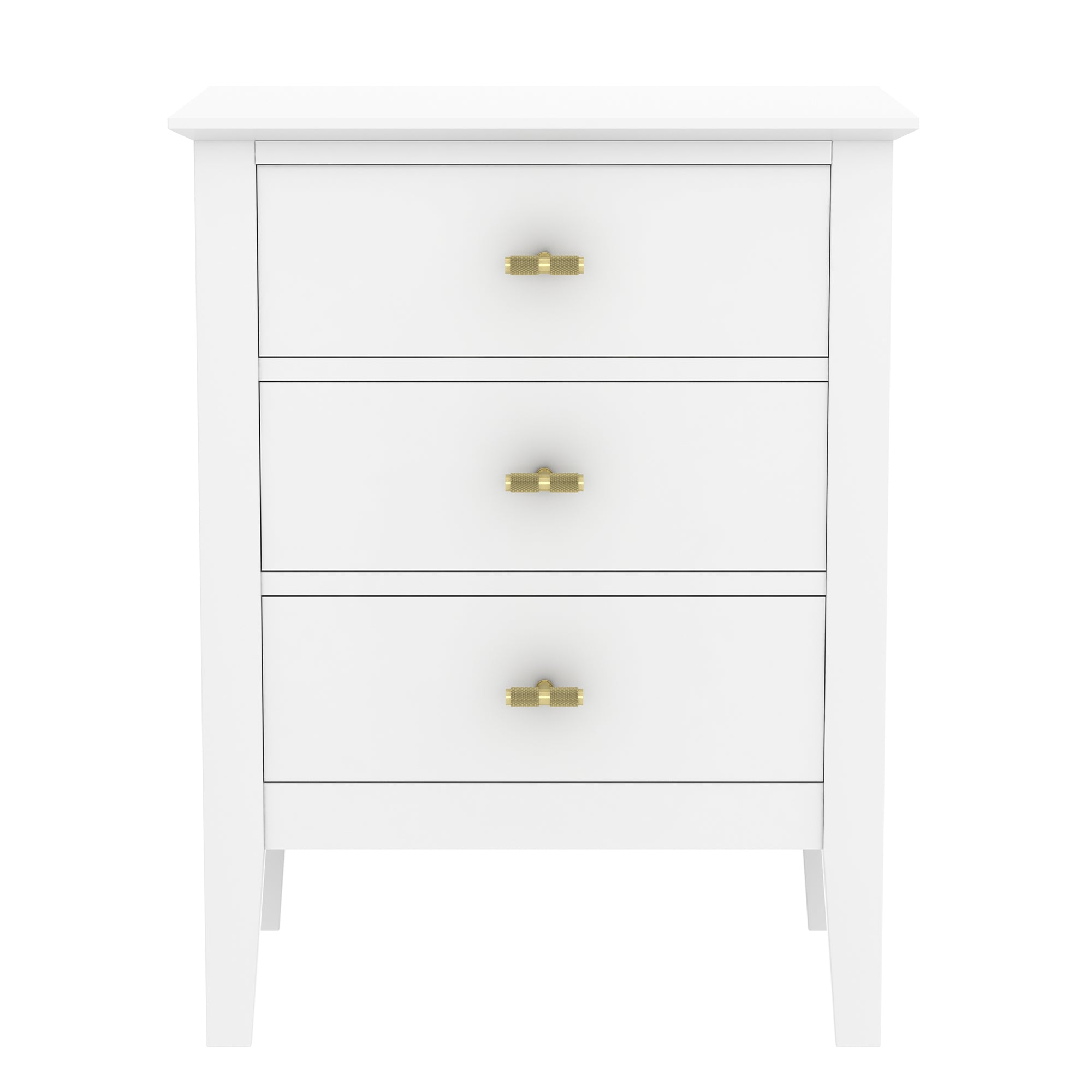Harper 3 Drawer Side Table: Maximize Storage in Style