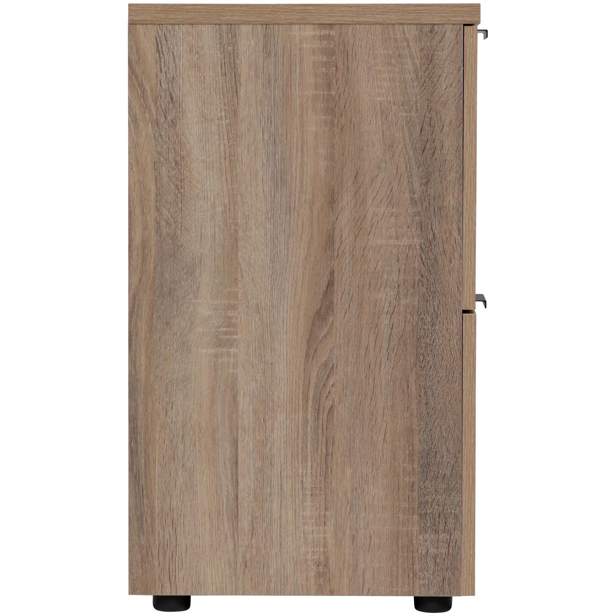 Rico 2 Drawer Filing Cabinet - Light Sonoma Oak side profile shopay