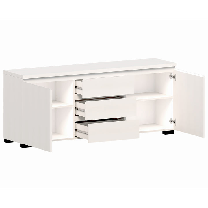 Elara 2 Door 3 Drawer Buffet - White