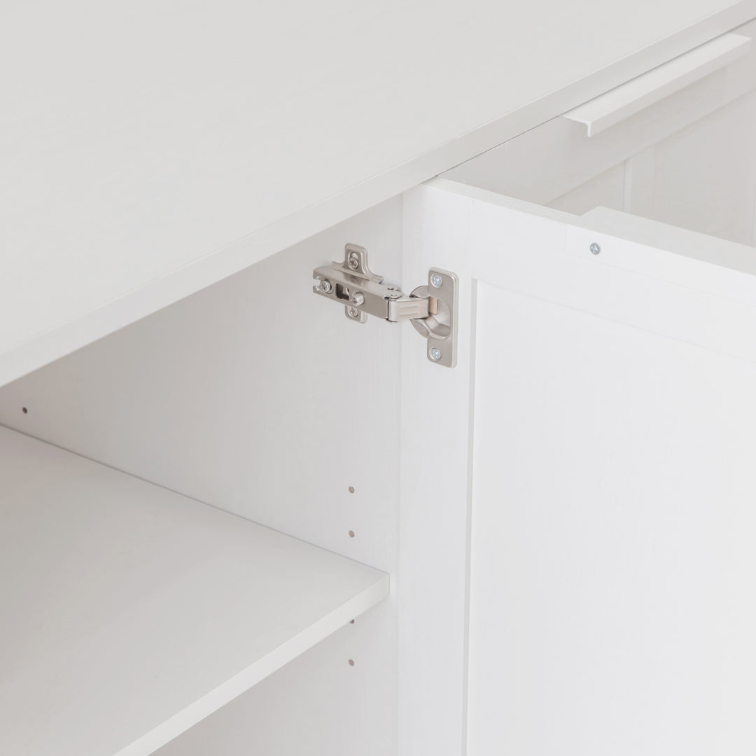 Tenley 3 Door Sideboard Cupboard - White