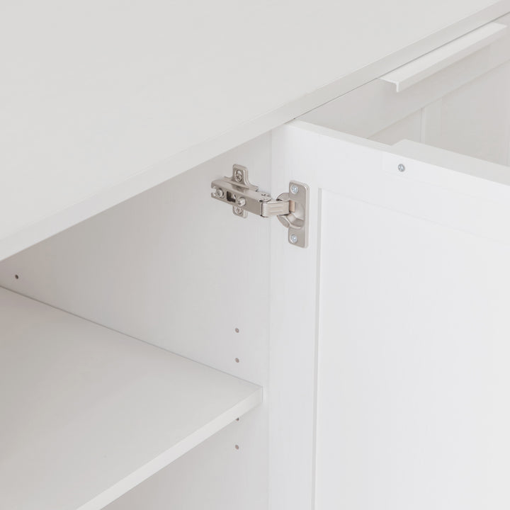 Tenley 3 Door Sideboard Cupboard - White