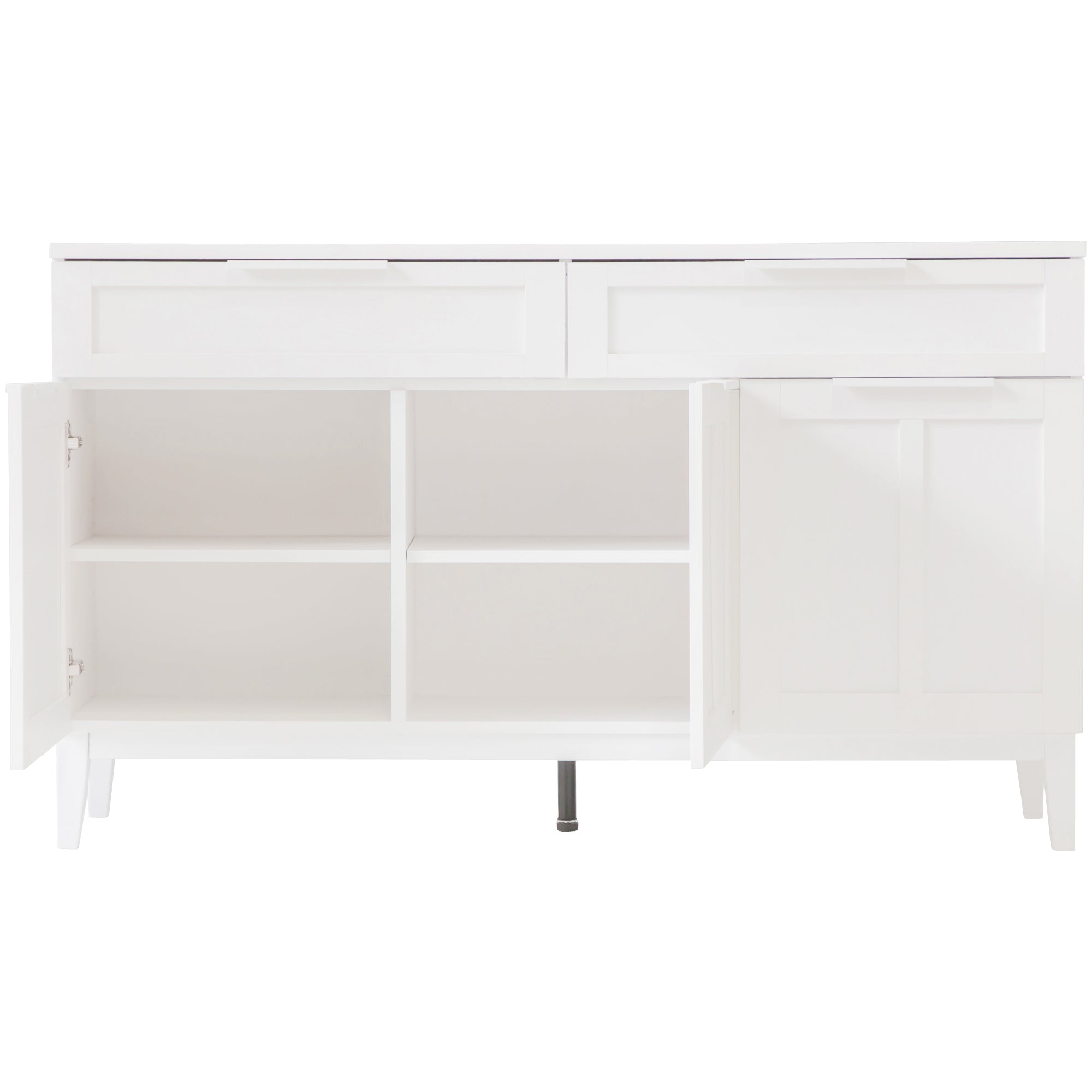 Tenley 2 Drawer 3 Door Sideboard Cabinet - White
