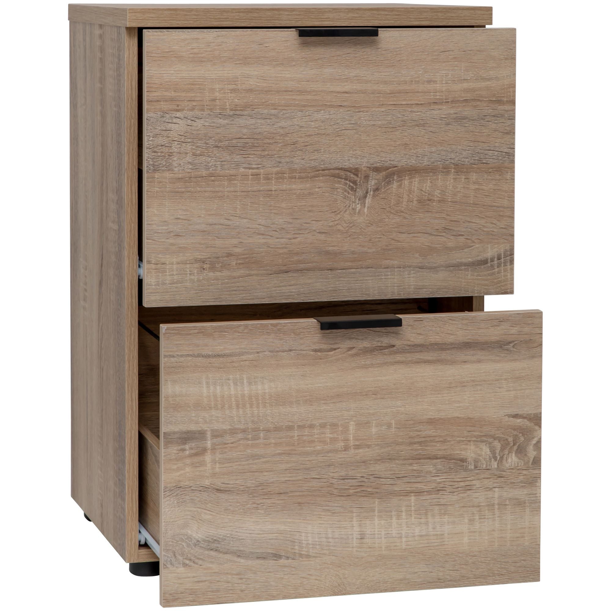 Rico 2 Drawer Filing Cabinet - Light Sonoma Oak Shopay