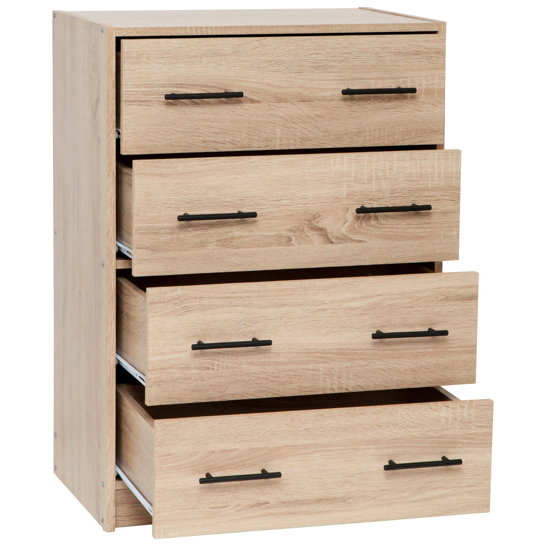 a close up shot of Drawer 4 Chest with opening the last two drawers