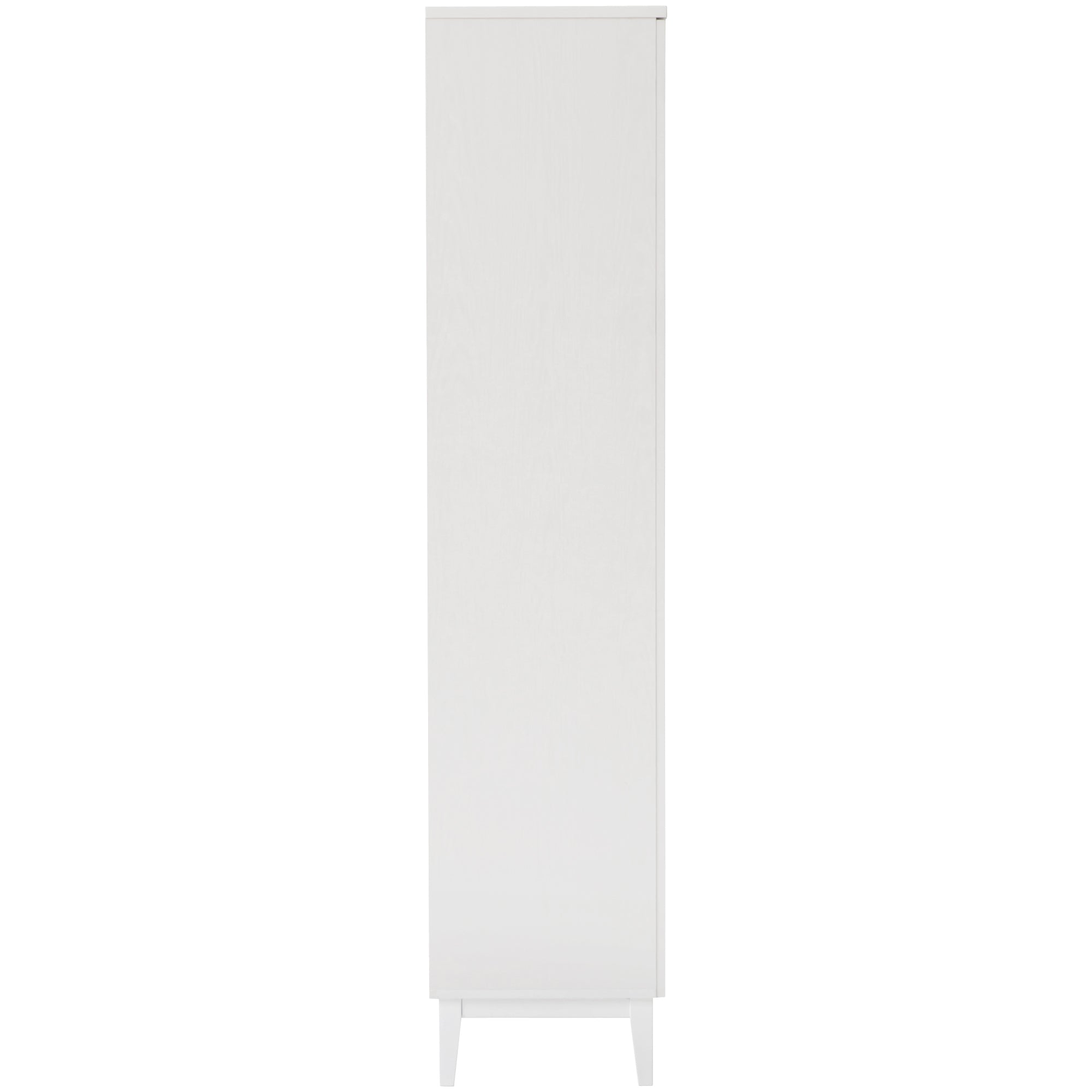 Tenley 5 Tier 2 Door Multipurpose Cupboard - White