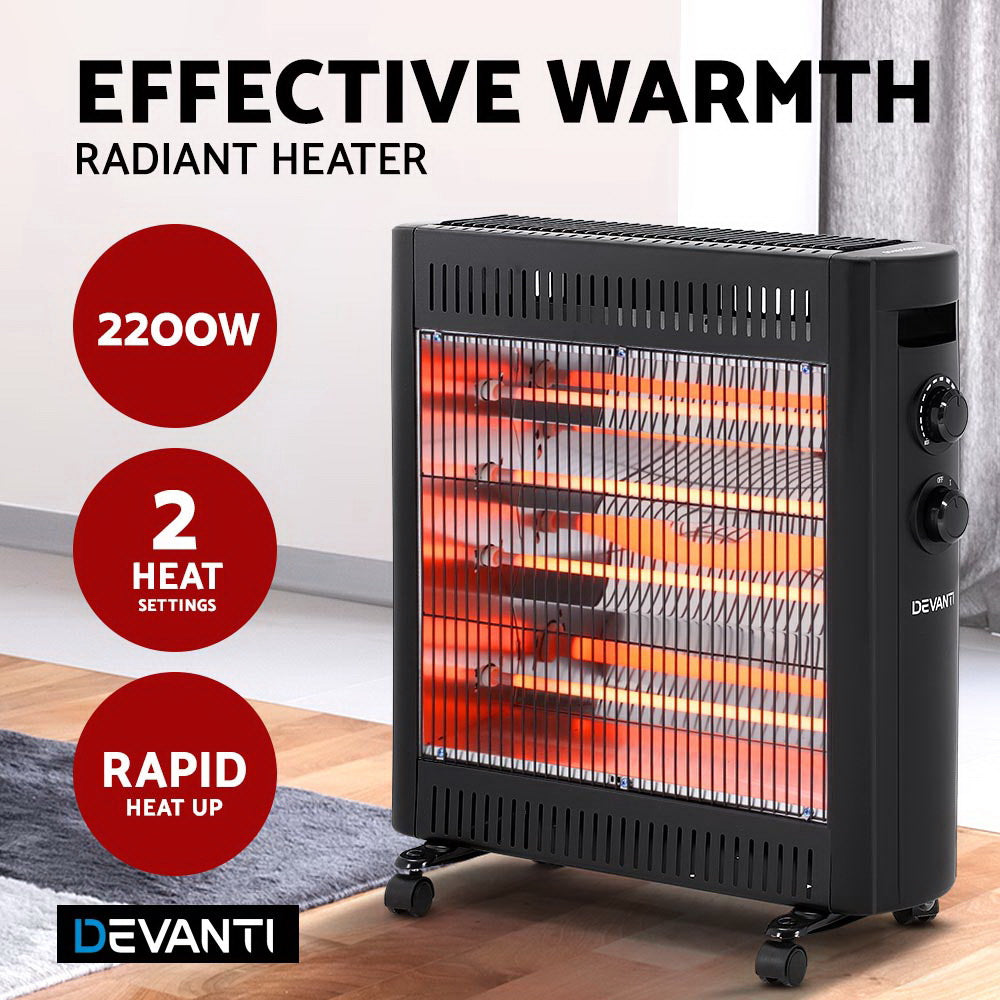 Freestanding 2200W Infrared Radiant Heater