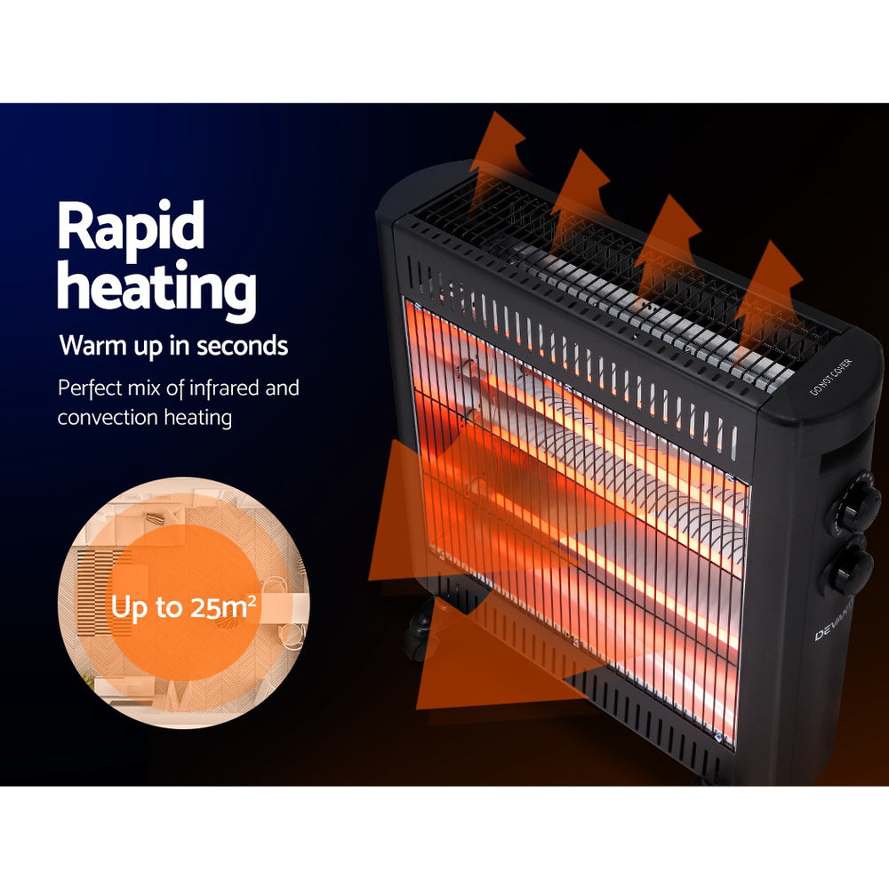 Freestanding 2200W Infrared Radiant Heater