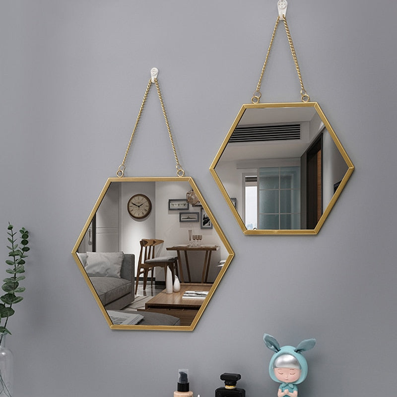 Nordic Wall Hanging Decor Mirror