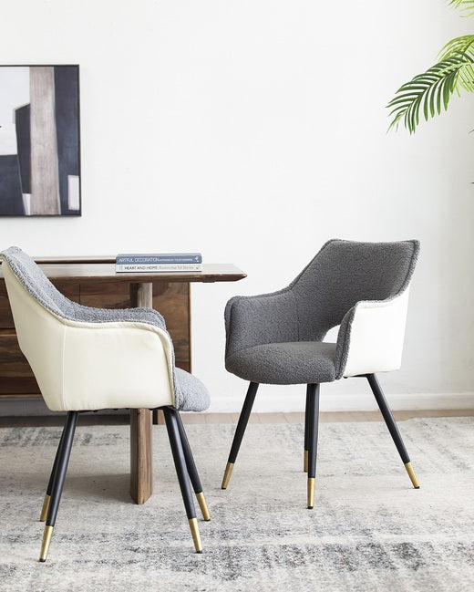 Products Venera Armed Dining Chairs Pair in the office room