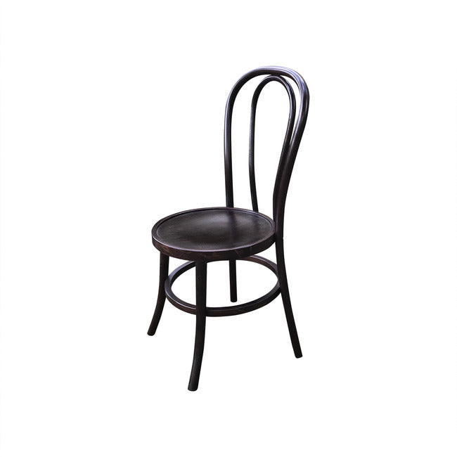 Bentwood Dining Chair White or Dark Brown