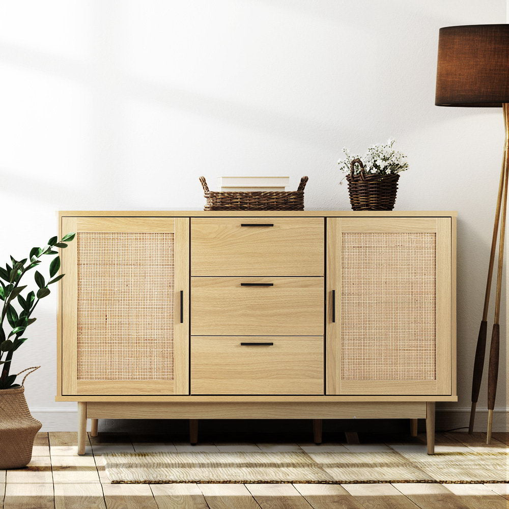 Stylish and Functional Rattan Buffet Sideboard for Your Home