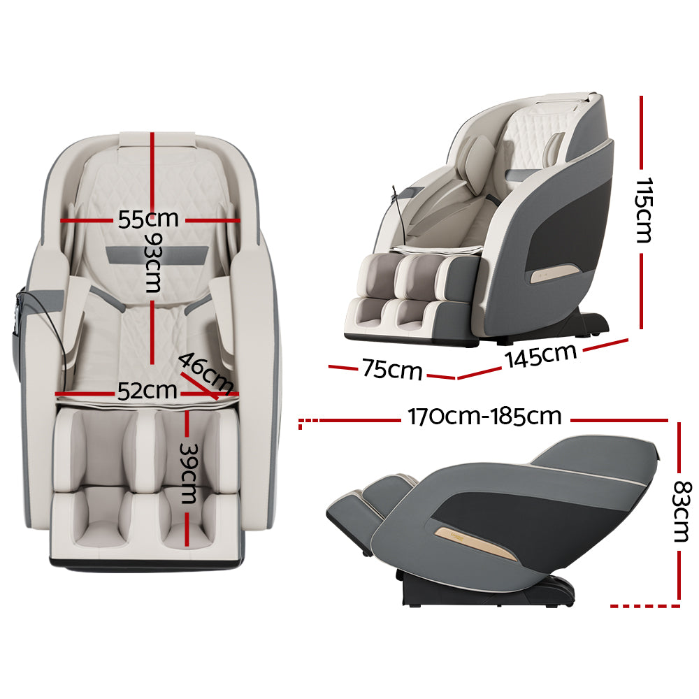 Electric Massage Chair Zero Gravity Recliner Shiatsu Kneading Massager
