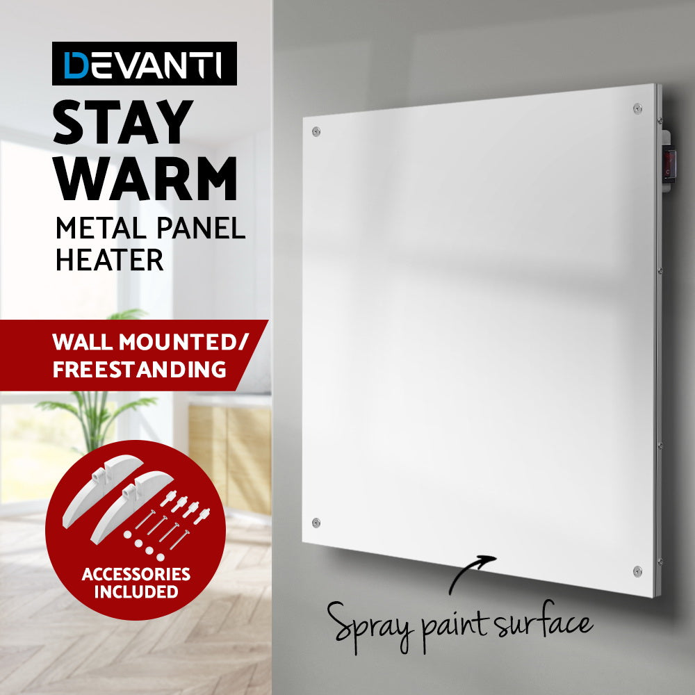 Metal Wall Heater Mount Panel Heater Slimline