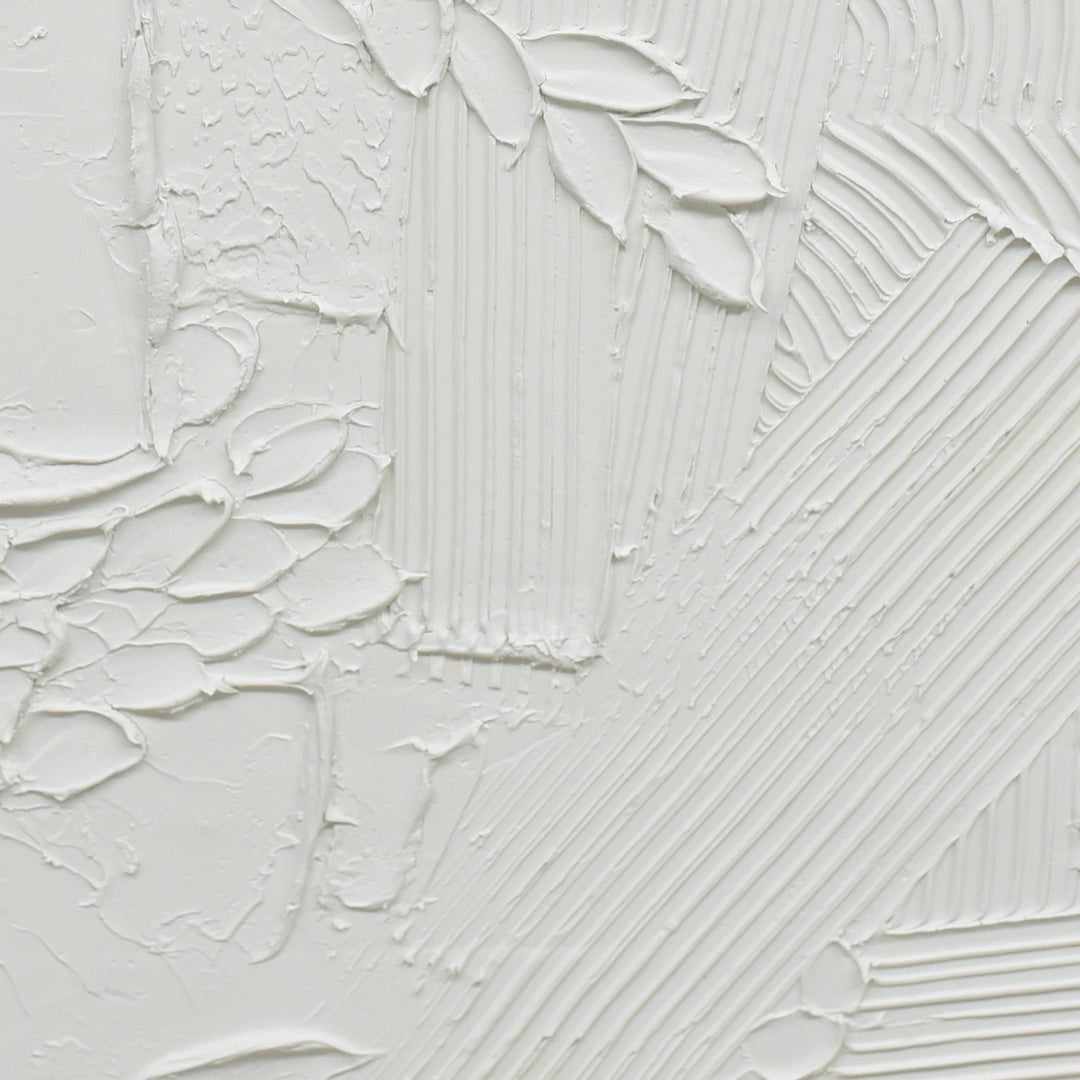 Plaster Panorama Dark Wood Framed Wall Art 70X90cm