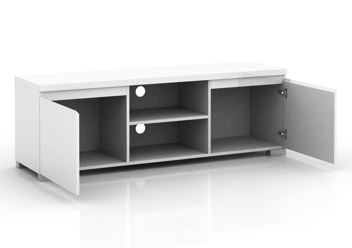 Elara High Gloss 2 Compartment Door TV Entertainment Storage