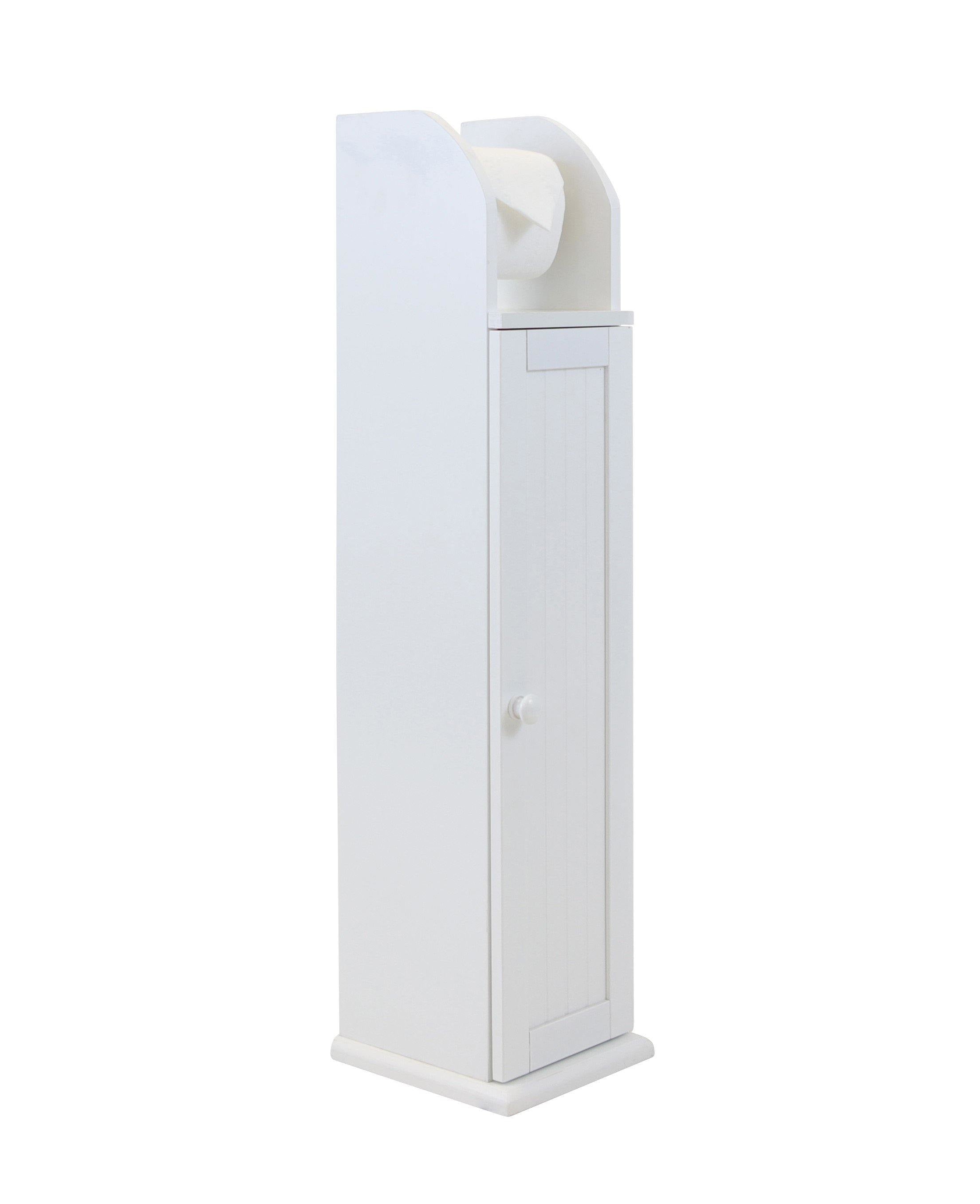 Maine Toilet Roll Organiser Bathroom Storage Cabinet White