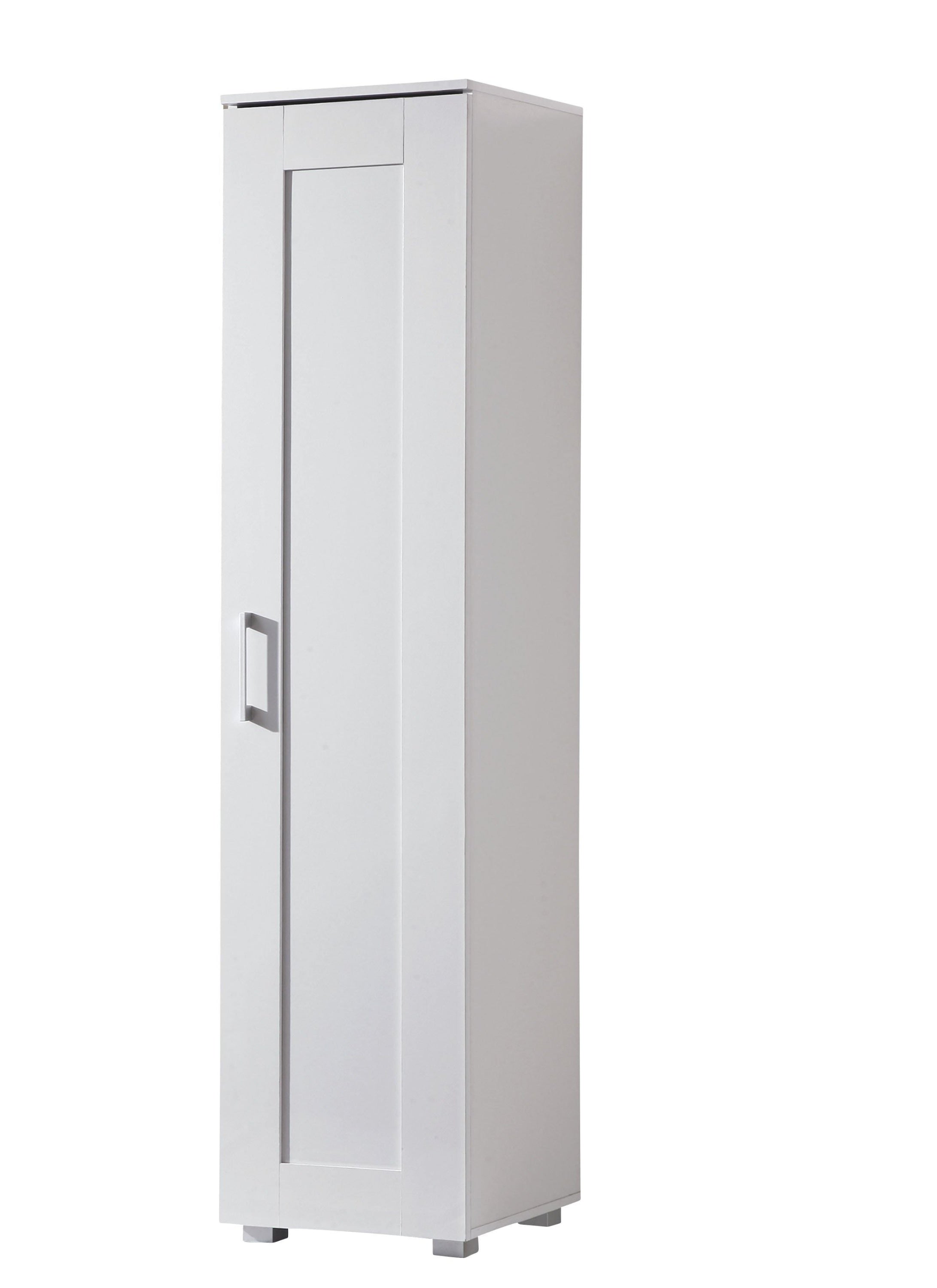 Montreal Single Door Multipurpose Storage Cupboard White