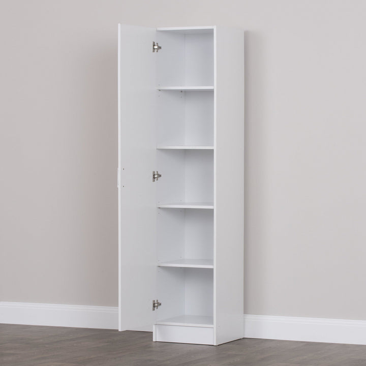 Multi-Purpose Cupboard Single Door Multi Shelves Storage 