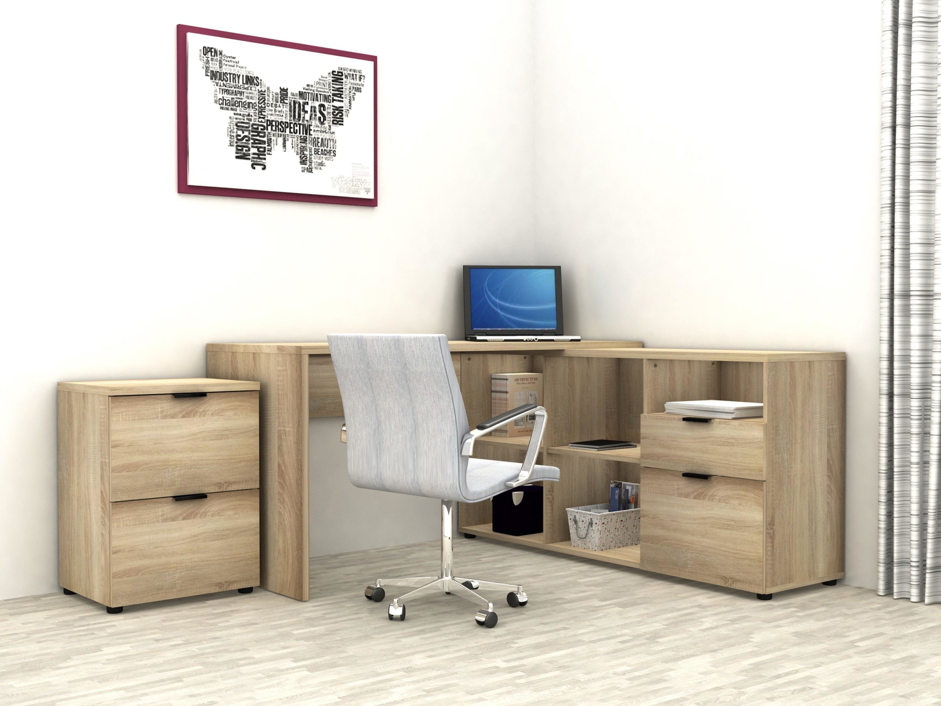 Rico Office and Home Executive Desk Oak