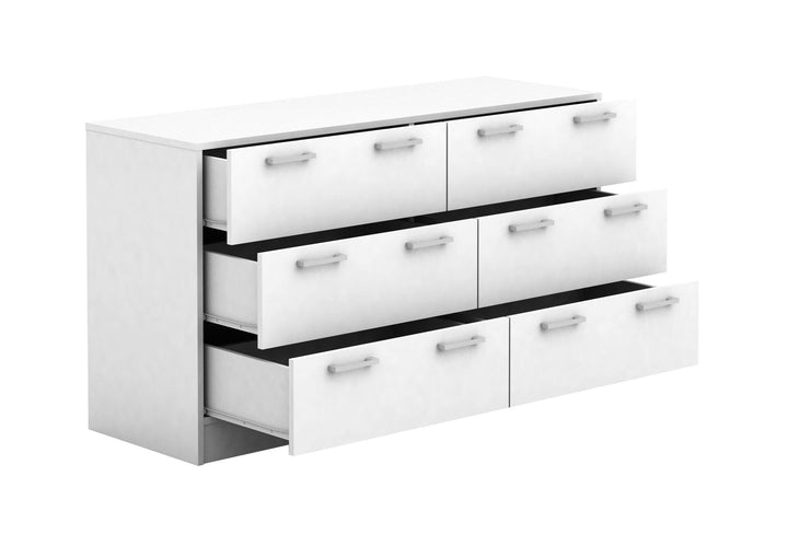 Tribecca 6 Chest of Drawers Bedroom Storage Sodeboard Low 